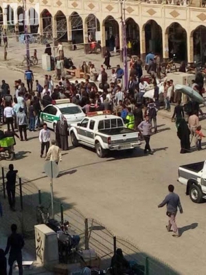 عسكرة الانتفاضة من قبل النظام الايراني لقمعها