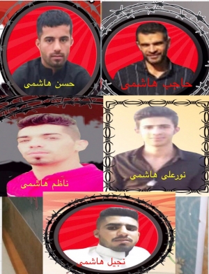 Five Ahwazis arrested in a crack down on Alshamriya village