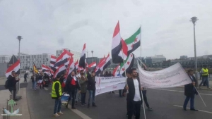 Ahwazische Demonstration in Berlin- anlässlich der iranischen Besetzung von Staat Al.Ahwaz
