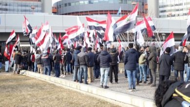 لندن و فيينا تشهدان مظاهرات تضامنية مع المظاهرات في المدن الأحوازية