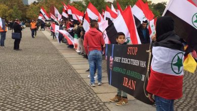 الأحوازيون يدعون لاقامة مظاهرة نيسانية حاشدة في برلين بمناسبة ذكرى الاحتلال