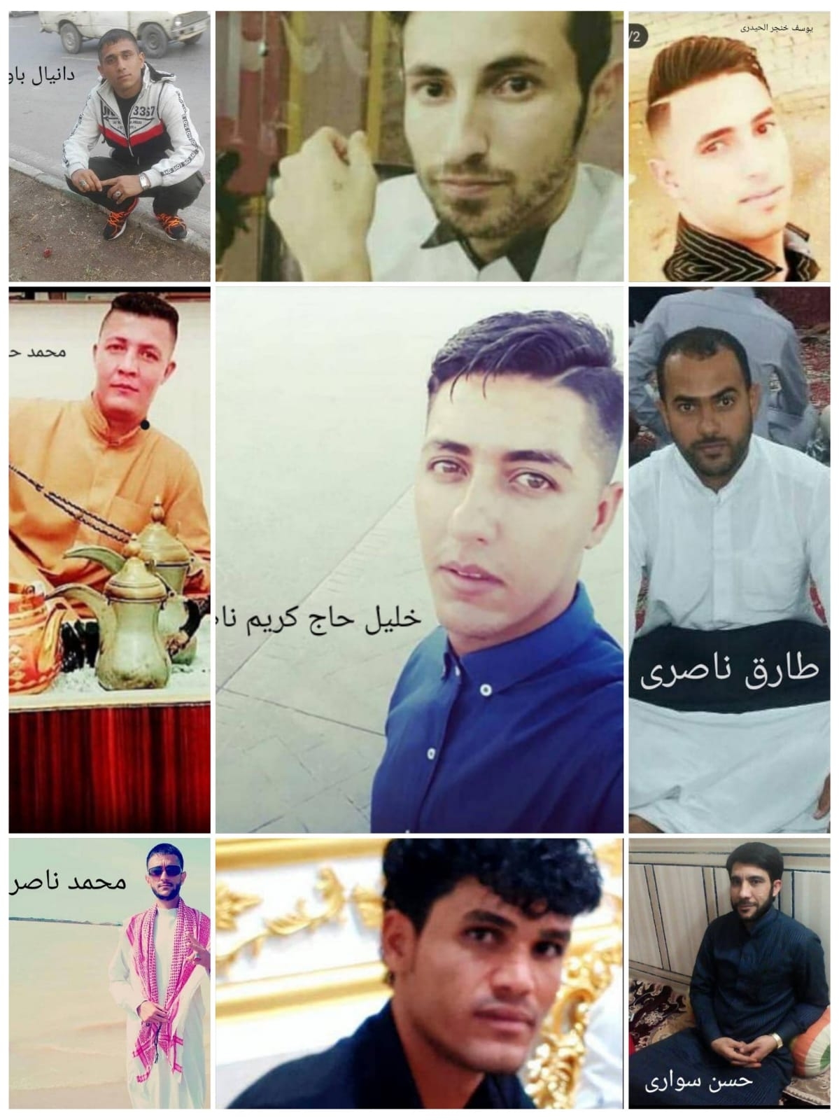 Iranian intelligence arrested the relatives and neighbours of the murdered poet