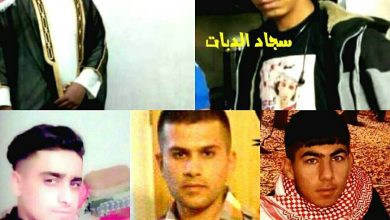 اعتقال 6 أحوازيين بينهم قصر خلال اسبوع و نقلهم الى مكان غير معلوم