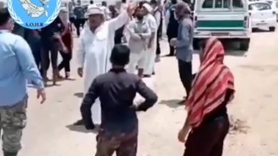 احتجاجات للمزارعين العرب في مدينة الحويزة بسبب قطع مياه الري و منع الزراعة