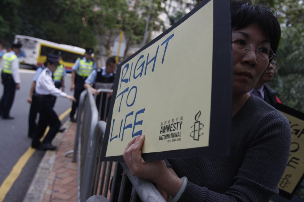 Hong Kong launch of Death Penalty report, Hong Kong 30 March 2008